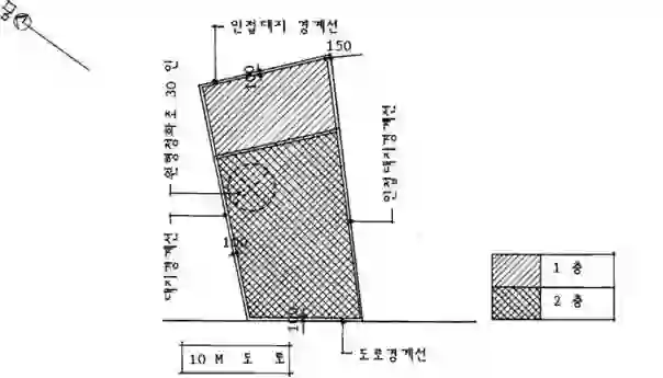 화평동 263-1 배치도 이미지